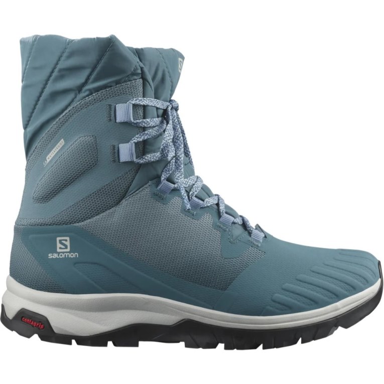 Turquoise Salomon Vaya Powder Ts Cswp Women\'s Winter Boots | PH 73964N